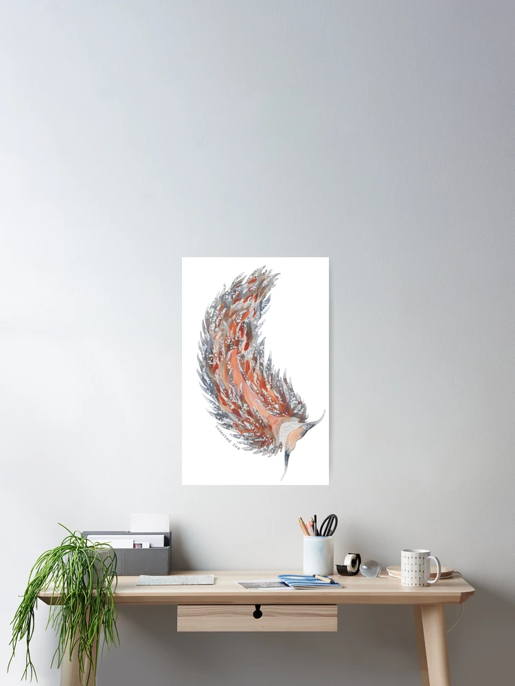 Thumbnail 2 of 3, Poster, Shag-Rug Nudibranch designed and sold by Inverted-Ink.
