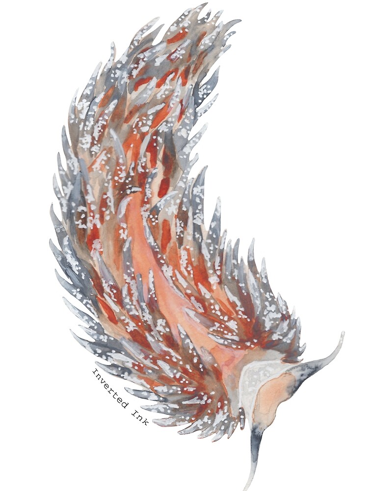 Thumbnail 3 of 3, Scarf, Shag-Rug Nudibranch designed and sold by Inverted-Ink.