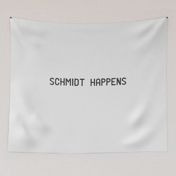 Artikelvorschau, Schmidt Happens T-Shirt - Lustige Wortspiele, Schmidt Happens entworfen und verkauft von RedArtsDesign.