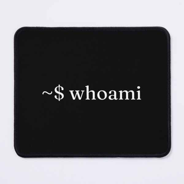 Item preview, whoami terminal command designed and sold by CodingStore  ★★★★★.