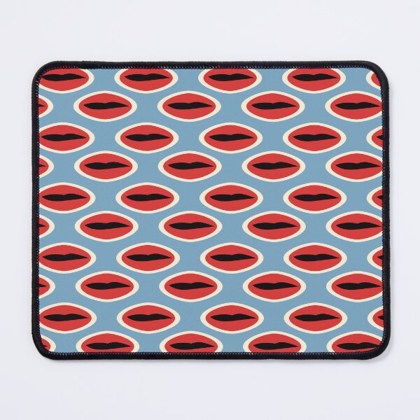 Item preview, Retro Style Lips Seamless Pattern designed and sold by MakeitMelo.