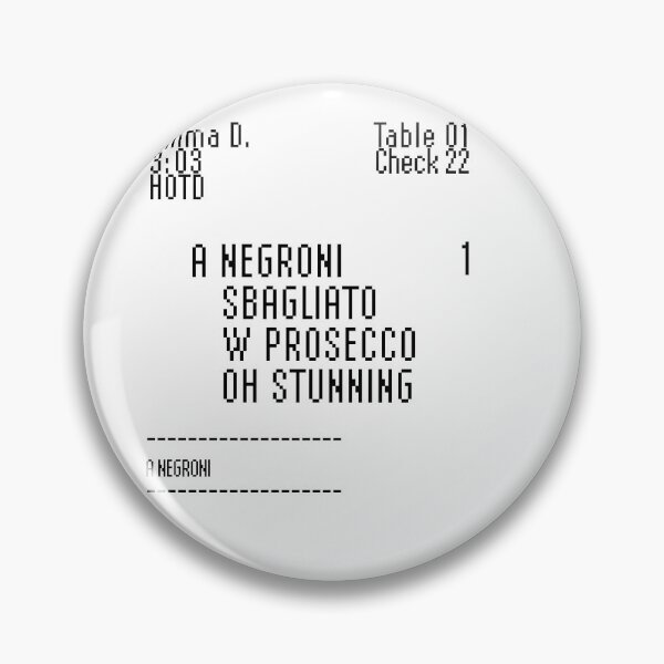 Item preview, Negroni Sbagliato w Prosecco designed and sold by taylorebarnes.
