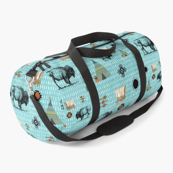 Item preview, Native American Bison Design with Tribal Symbols designed and sold by handsoftime2020.
