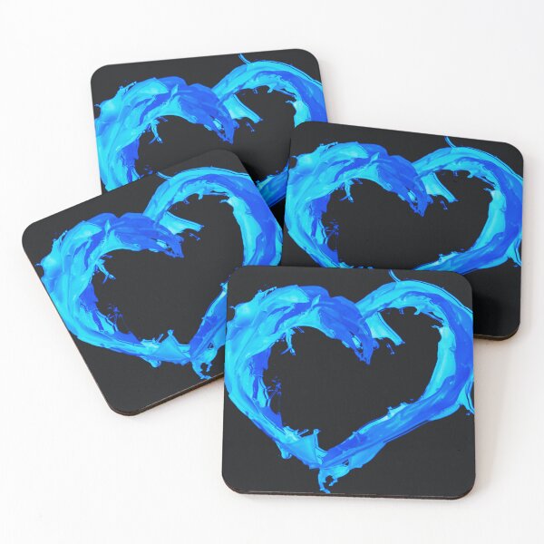 Item preview, Blue heart designed and sold by zeljana0504.