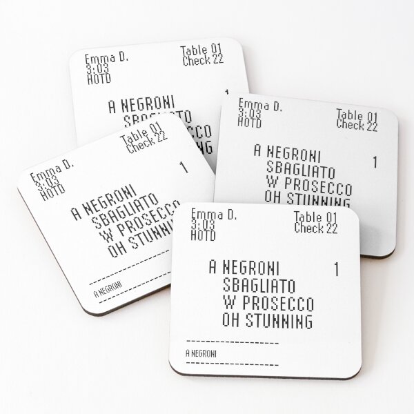 Item preview, Negroni Sbagliato With Prosecco in it designed and sold by taylorebarnes.