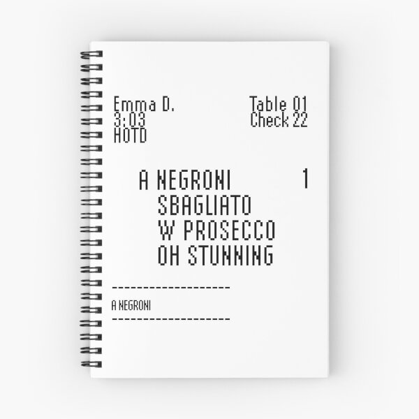 Item preview, Negroni Sbagliato With Prosecco in it designed and sold by taylorebarnes.