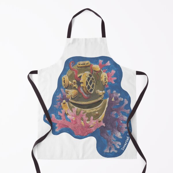 Item preview, Mk. V Dive Helmet with California Hydrocoral designed and sold by Inverted-Ink.