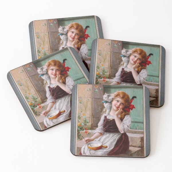 Item preview, Best Friends by Emile Vernon Vintage Illustration Xzendor7 Art Reproductions designed and sold by Xzendor7 Digital Art Creations.