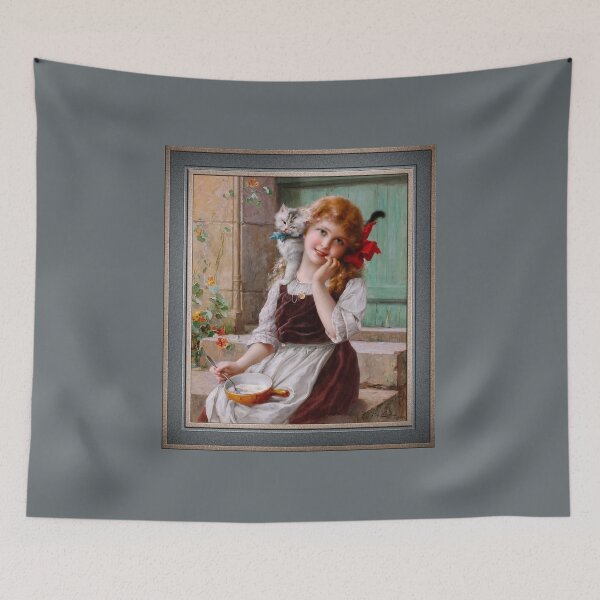 Item preview, Best Friends by Emile Vernon Vintage Illustration Xzendor7 Art Reproductions designed and sold by Xzendor7 Digital Art Creations.