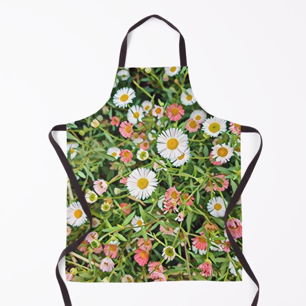 Item preview, Bloom of White and Pink Fleabane Daisy Flowers designed and sold by TastyTonic.