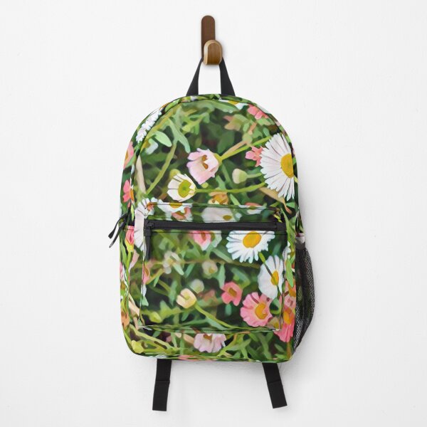 Item preview, Bloom of White and Pink Fleabane Daisy Flowers designed and sold by TastyTonic.