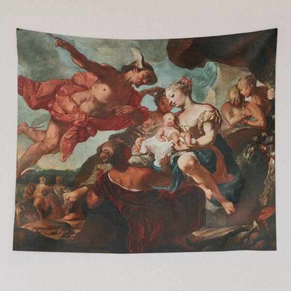 Item preview, Mercury Entrusting Bacchus to the Nymphs | Venetian Art | 1750 Greek Mythology Art designed and sold by CJET.