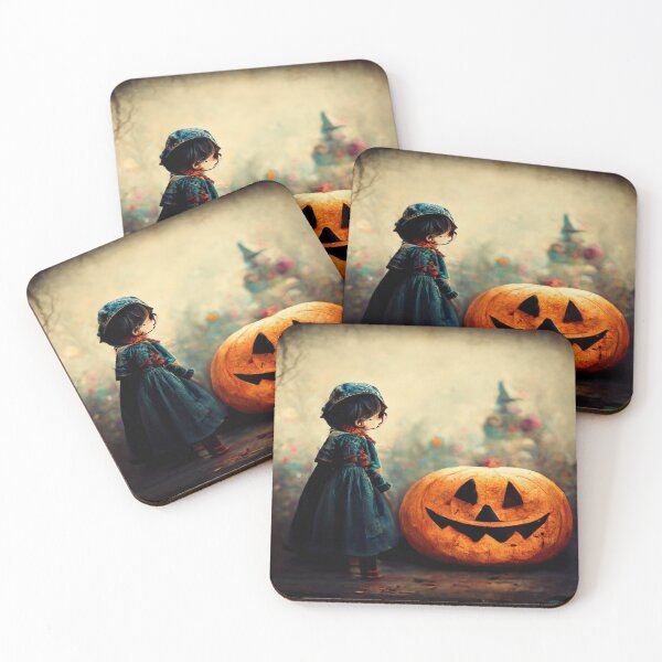 Item preview, Halloween Girl with a Pumpkin designed and sold by ElMafioso1000.