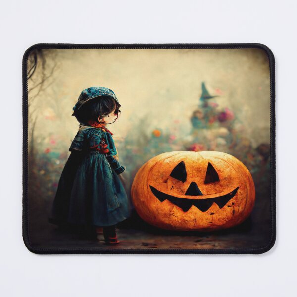 Item preview, Halloween Girl with a Pumpkin designed and sold by ElMafioso1000.