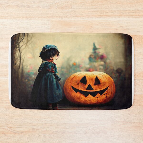 Item preview, Halloween Girl with a Pumpkin designed and sold by ElMafioso1000.