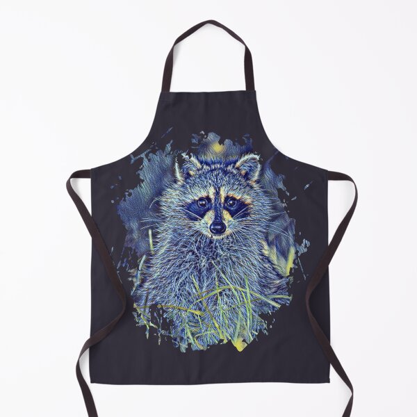 Artikelvorschau, Starry Night und Raccoon Mashup Altered Art Animal entworfen und verkauft von creative321.