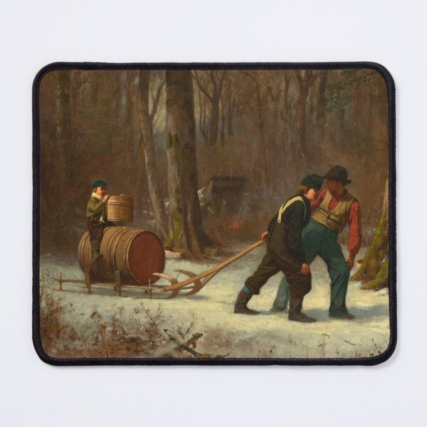 Item preview, On Their Way to Camp | Eastman Johnson | 1873 American History Art designed and sold by CJET.