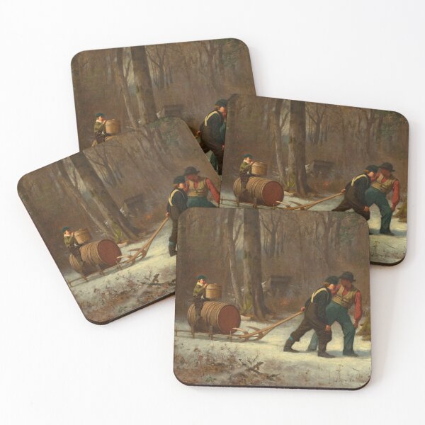 Item preview, On Their Way to Camp | Eastman Johnson | 1873 American History Art designed and sold by CJET.
