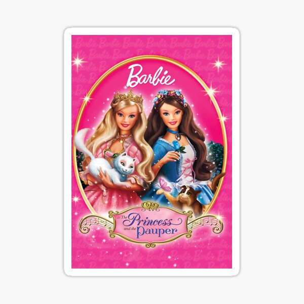 Princess and the Pauper Movie" Sticker for Sale by morayburn | Redbubble