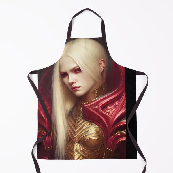 Item preview, Sexy Blonde Vampire Warrior Queen in Armor Seductress Artwork designed and sold by Eliteijr.