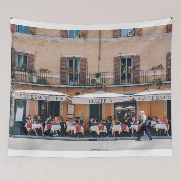 Item preview, Pizzeria, Piazza Navona, Rome, Italy designed and sold by Allies Studios.
