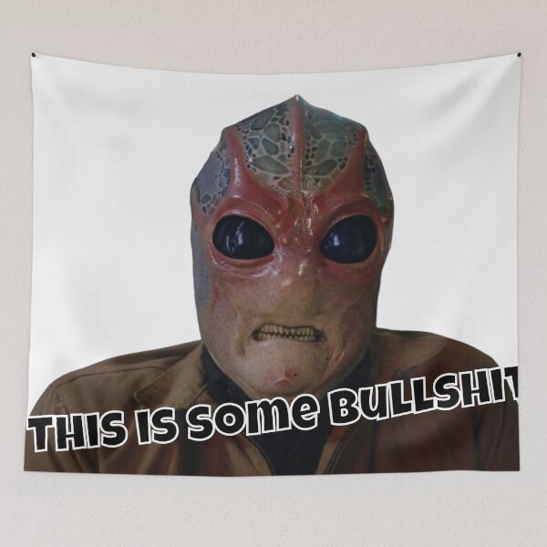 Item preview, Resident Alien "this is some bullshit" designed and sold by abell31.
