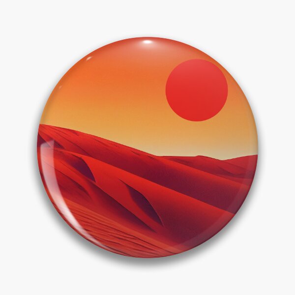 Item preview, The Red Desert designed and sold by Demo Deco.