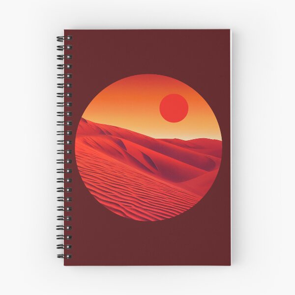 Item preview, The Red Desert designed and sold by Demo Deco.