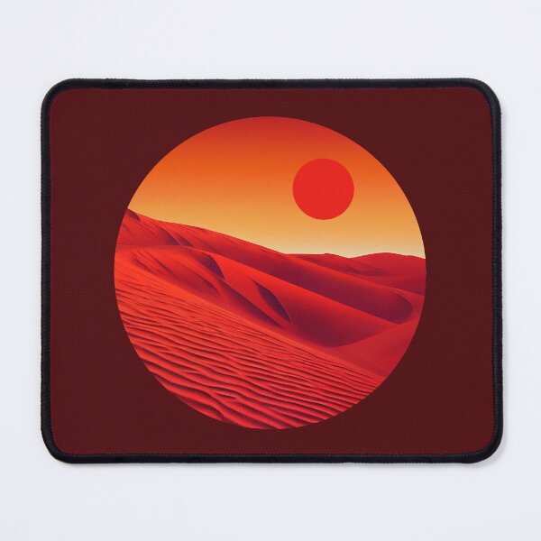 Item preview, The Red Desert designed and sold by Demo Deco.