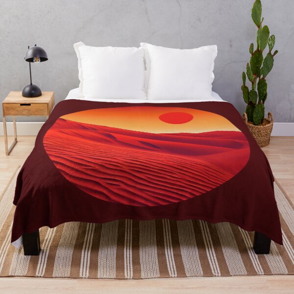 Item preview, The Red Desert designed and sold by Demo Deco.