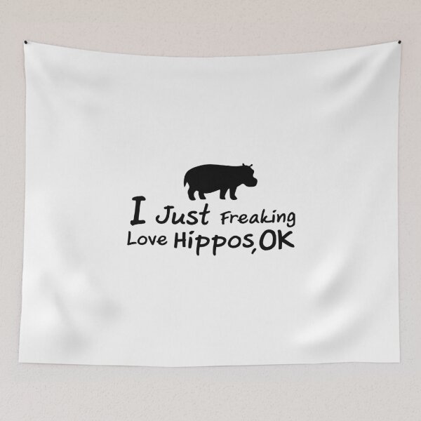 Item preview, Love Hippos Funny Hippopotamus Loverss Fiona Baby designed and sold by Seas Wanda.