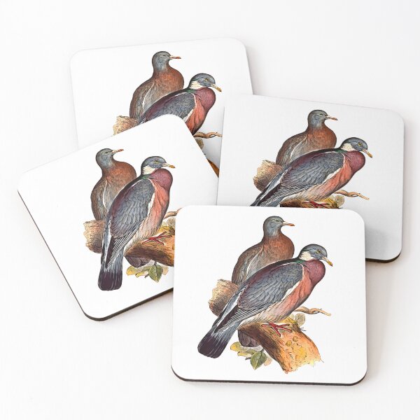 Item preview, WOOD PIGEON BIRD designed and sold by MicbellaArt.