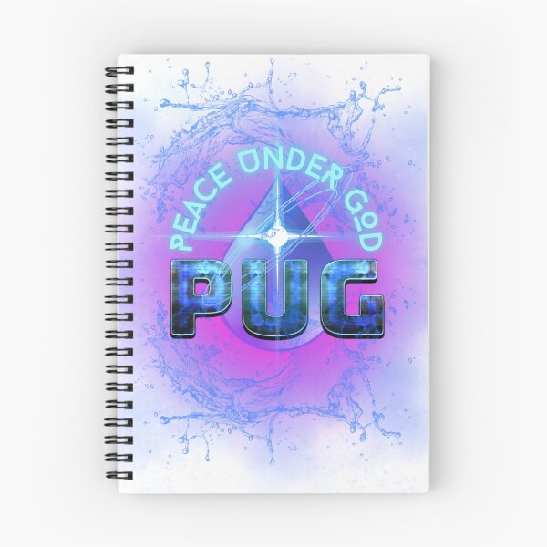 Item preview, PUG | Peace Under God | Pug Poster | Pug the Novel designed and sold by puggear.