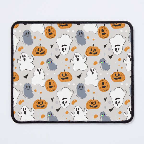 Item preview, Halloween Cute Pumpkin Patch and Ghost Pattern designed and sold by bullshirter.
