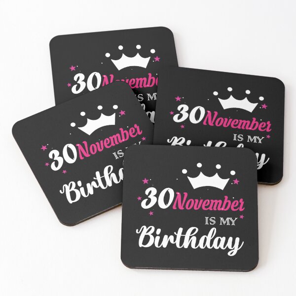 Item preview, Happy birthday 30 november  designed and sold by Thealstars  ⭐⭐⭐⭐⭐.