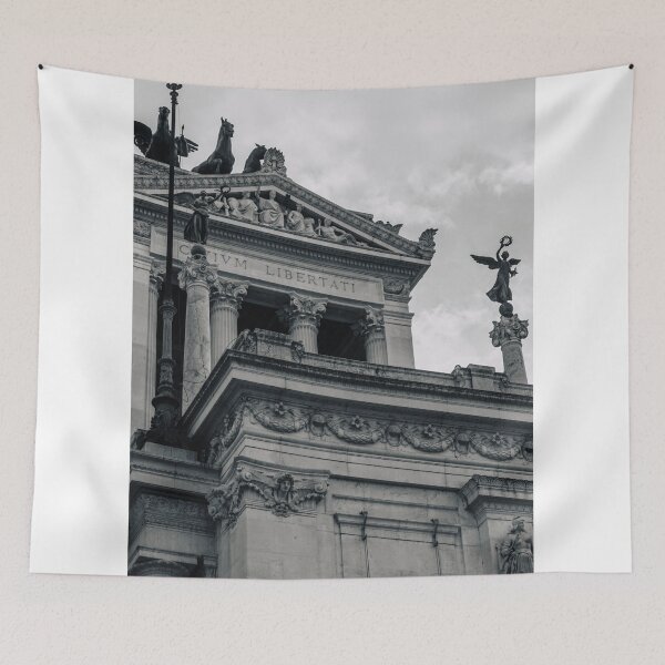 Item preview, Altare della Patria III, Rome, Italy - Black + White designed and sold by Allies Studios.