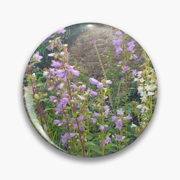 Item preview, Bellflowers (Campanulas) in an old garden designed and sold by Floral-Art.