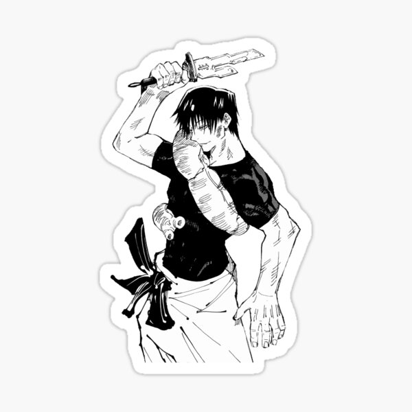 Toji Fushiguro Sticker For Sale By Iamthestickler Redbubble 3944