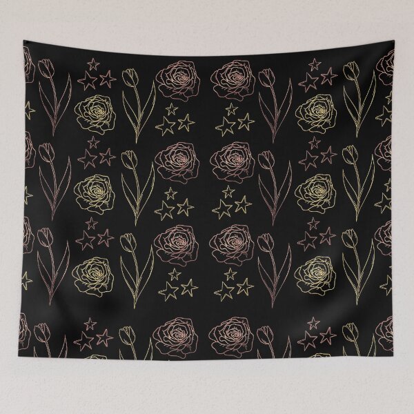 Item preview, Floral Fall Aesthetic Art designed and sold by Swagmode.