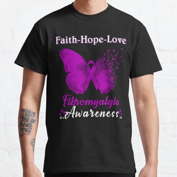 Fibromyalgia awareness purple ribbon with butterflies on Craiyon