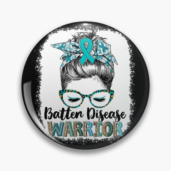 Item preview, Messy Bun Leopard Batten Disease Warrior designed and sold by rechardtee.
