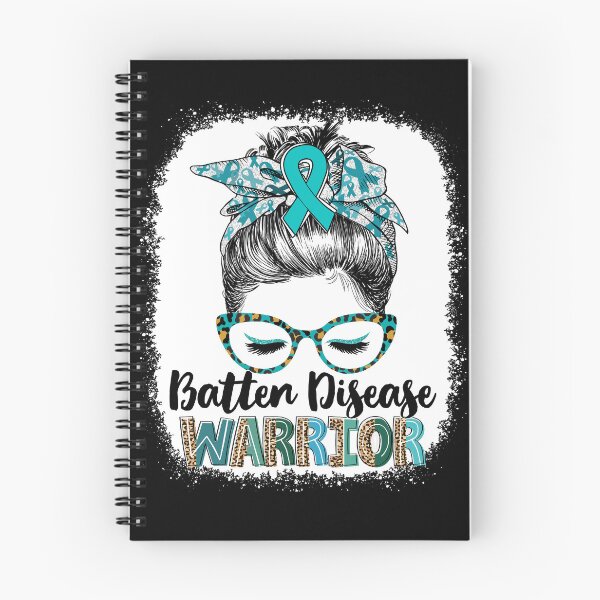 Item preview, Messy Bun Leopard Batten Disease Warrior designed and sold by rechardtee.