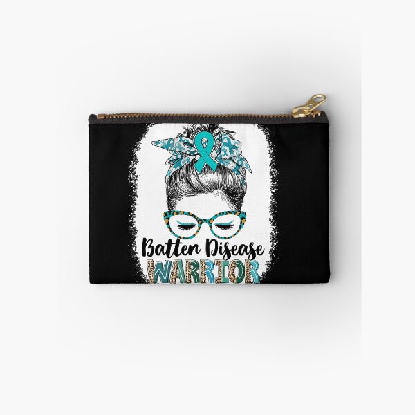 Item preview, Messy Bun Leopard Batten Disease Warrior designed and sold by rechardtee.