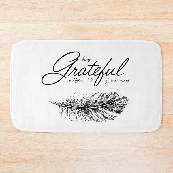 Item preview, Being grateful is a higher state of consciousness. designed and sold by Plumtree81.