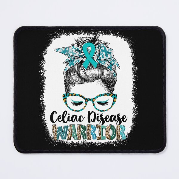 Item preview, Messy Bun Leopard Celiac Disease Warrior designed and sold by rechardtee.