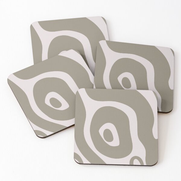 Item preview, Liquid Swirl Abstract Maximalist Pattern Retro Aesthetic Groovy Style Muted Green designed and sold by scorpiolane.
