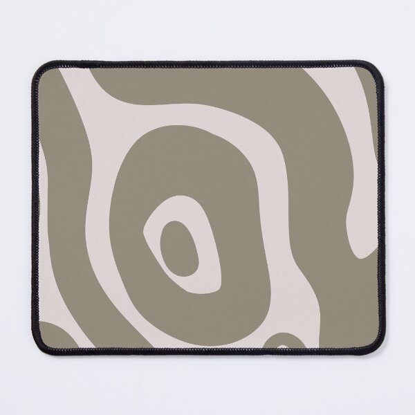 Item preview, Liquid Swirl Abstract Maximalist Pattern Retro Aesthetic Groovy Style Muted Green designed and sold by scorpiolane.