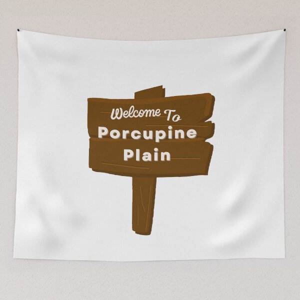 Item preview, Porcupine Plain  - Funny and Cute quotes designed and sold by Designspot2020.