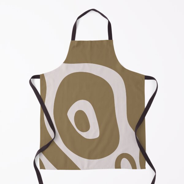 Item preview, Liquid Swirl Abstract Maximalist Pattern Retro Aesthetic Groovy Style Olive Brown designed and sold by scorpiolane.
