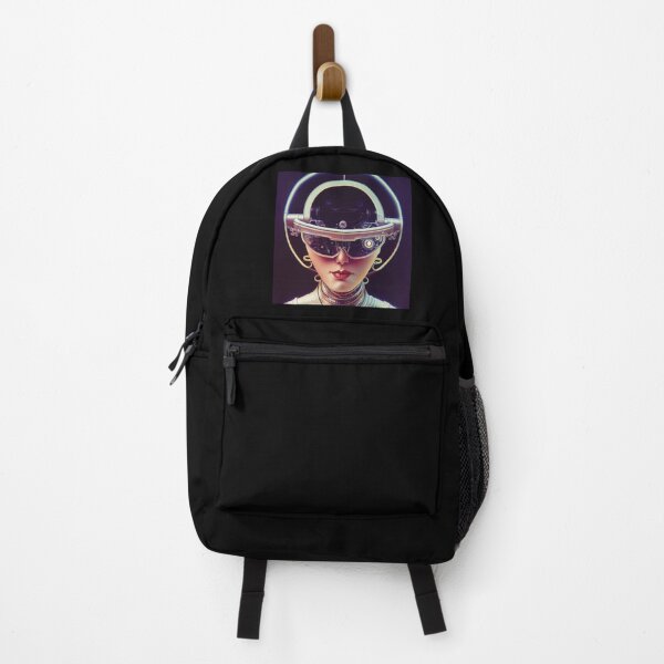 Item preview, Retrofuturistic Female Portrait designed and sold by Fantasti-X.